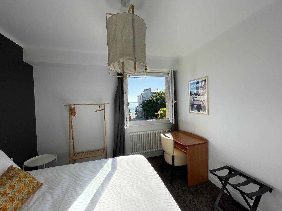 Hotel De La Cale Fouesnant Esterno foto
